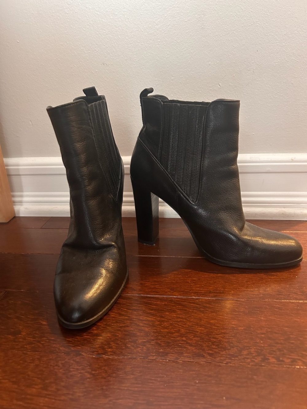 Black booties